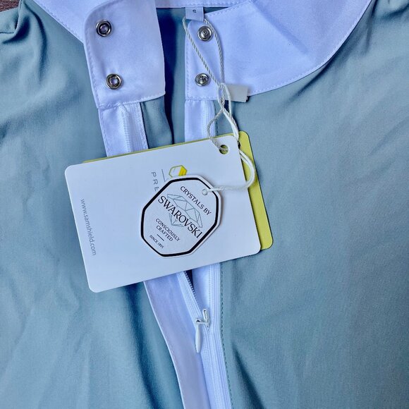Samshield Premium Riding Show Shirt with Swarovski Crystals - Picture 4 of 4